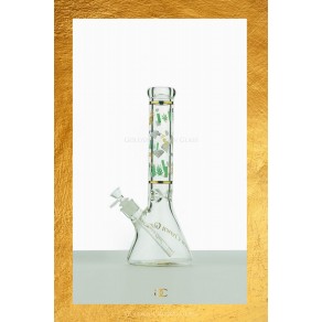 The Herb Diamond Waterpipe 14" by GOLDEN CROWN