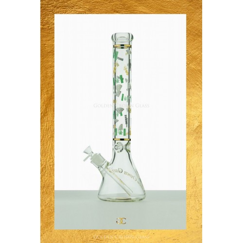 The Herb Diamond Waterpipe 18" by GOLDEN CROWN